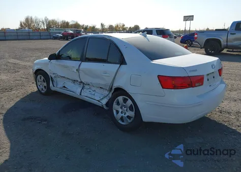 2010 Hyundai Sonata Gls из США, поврежденный, VIN 5NPET4AC4AH586168